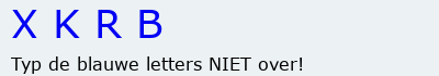 Bevestigingscode