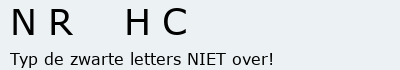 Bevestigingscode