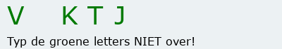 Bevestigingscode