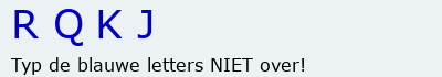 Bevestigingscode