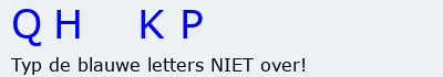 Bevestigingscode