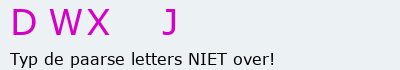 Bevestigingscode