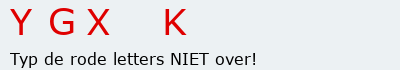 Bevestigingscode