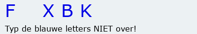 Bevestigingscode