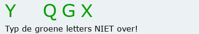 Bevestigingscode