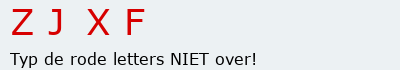 Bevestigingscode