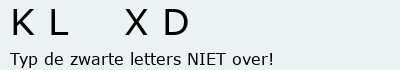 Bevestigingscode
