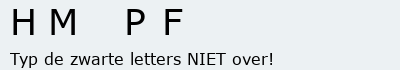 Bevestigingscode