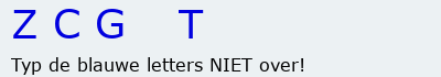 Bevestigingscode