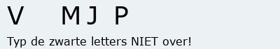 Bevestigingscode