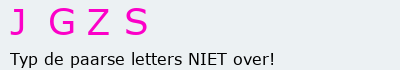 Bevestigingscode