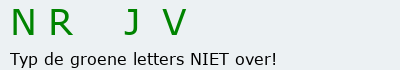 Bevestigingscode
