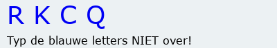 Bevestigingscode