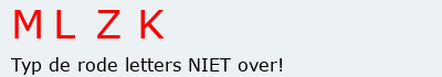 Bevestigingscode