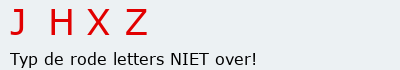 Bevestigingscode