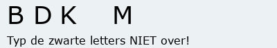 Bevestigingscode