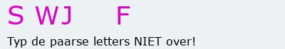 Bevestigingscode