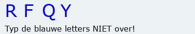 Bevestigingscode