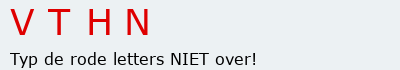 Bevestigingscode