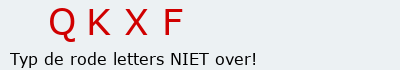 Bevestigingscode