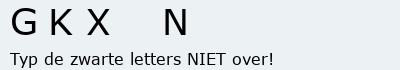 Bevestigingscode