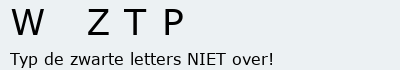 Bevestigingscode