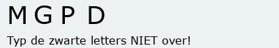 Bevestigingscode