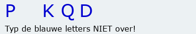 Bevestigingscode