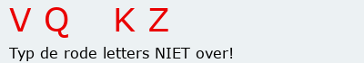 Bevestigingscode