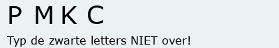Bevestigingscode