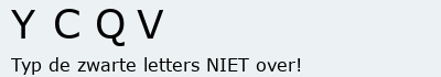 Bevestigingscode