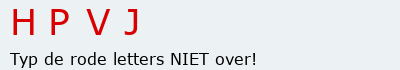 Bevestigingscode