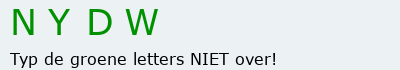Bevestigingscode