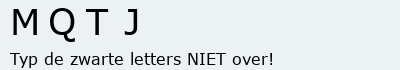 Bevestigingscode