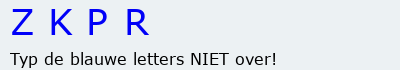 Bevestigingscode