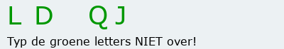Bevestigingscode
