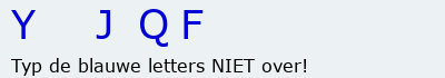 Bevestigingscode