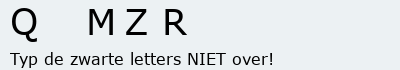 Bevestigingscode