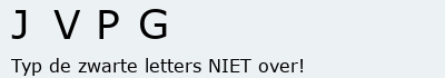 Bevestigingscode
