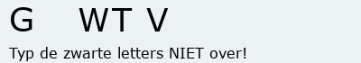 Bevestigingscode