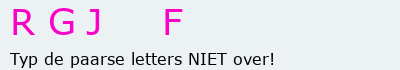 Bevestigingscode