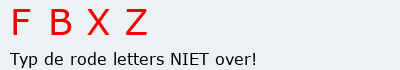 Bevestigingscode