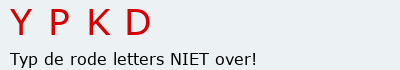 Bevestigingscode