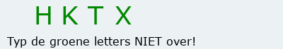 Bevestigingscode