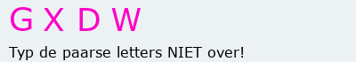 Bevestigingscode