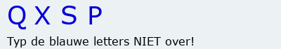 Bevestigingscode