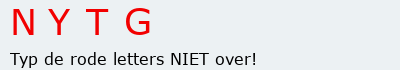 Bevestigingscode