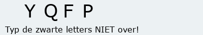 Bevestigingscode