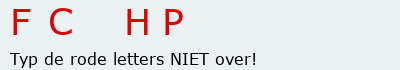 Bevestigingscode