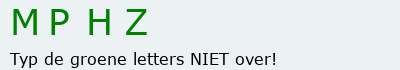 Bevestigingscode
